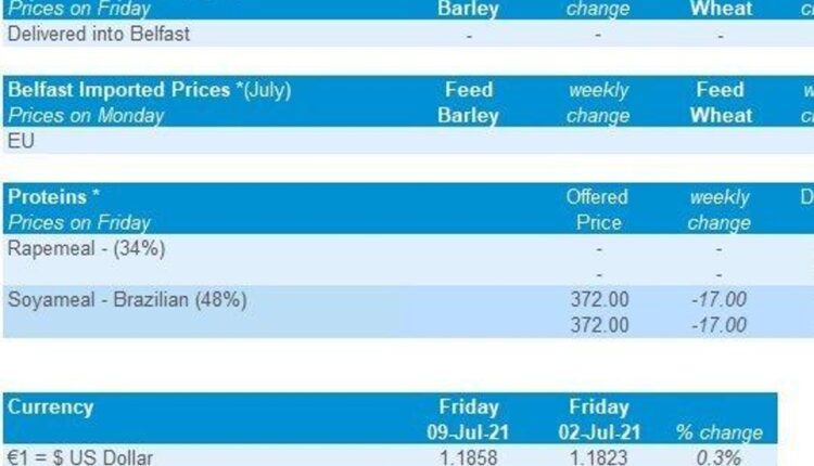   NI weekly market report |  Peasant life


