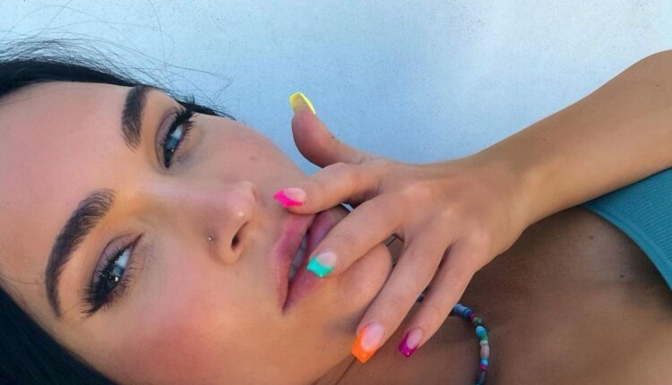 Celebrities Are Obsessed With Neon Nail Colours Right Now