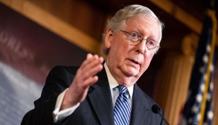 McConnell is taking the economy hostage by opposing raising the debt ceiling

