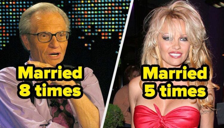 24 Celebrities Who Have Been Married At Least 3 Times