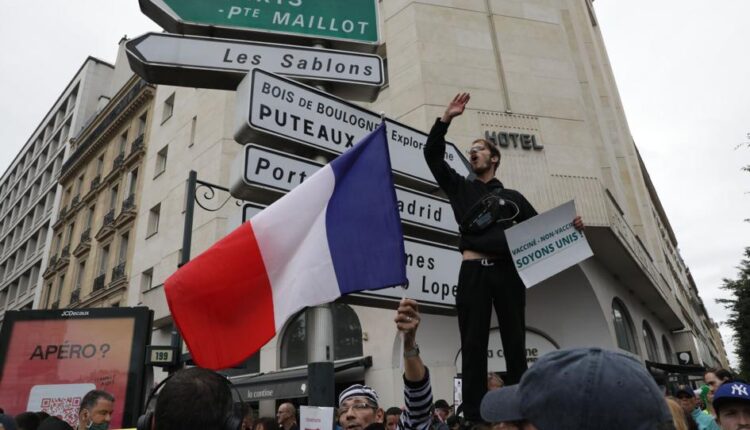   France: Opponents of virus certificates protest for 4th week |  Ap health

