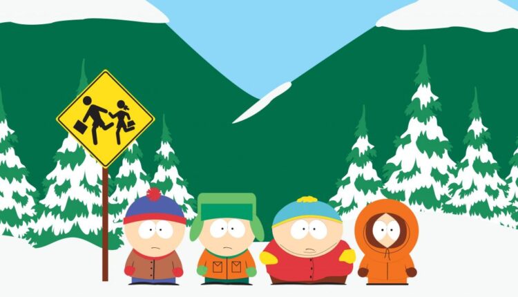 South Park: Stan, Kyle Cartman and Kenny wait at the bus stop