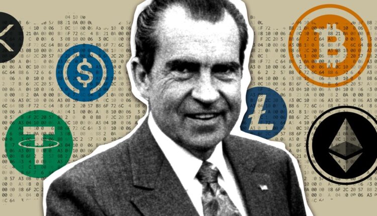   Nixon reshaped the world economy 50 years ago.  Is crypto on the verge of doing the same now?

