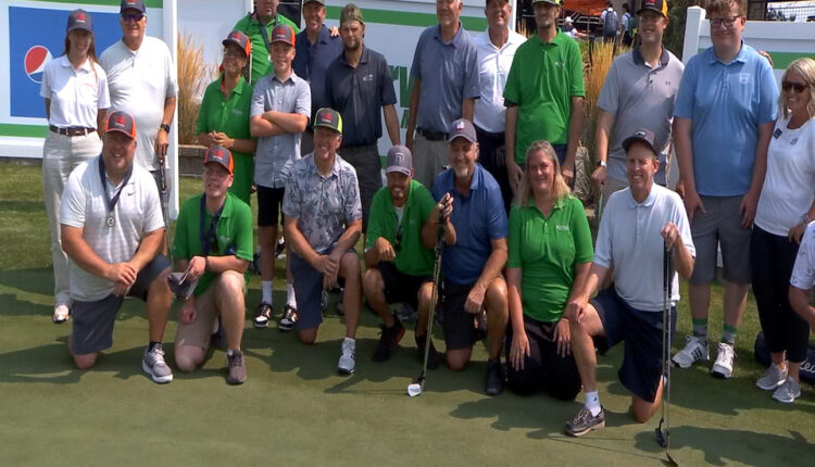 Local celebrities team up with Special Olympic athletes for short game challenge