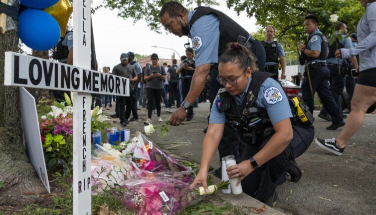 Officer Ella French was buried and no celebrities paid for her funeral