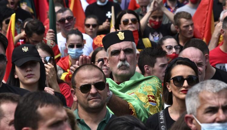   Montenegrins protest against inauguration of the new Serbian head of the church |  App top news

