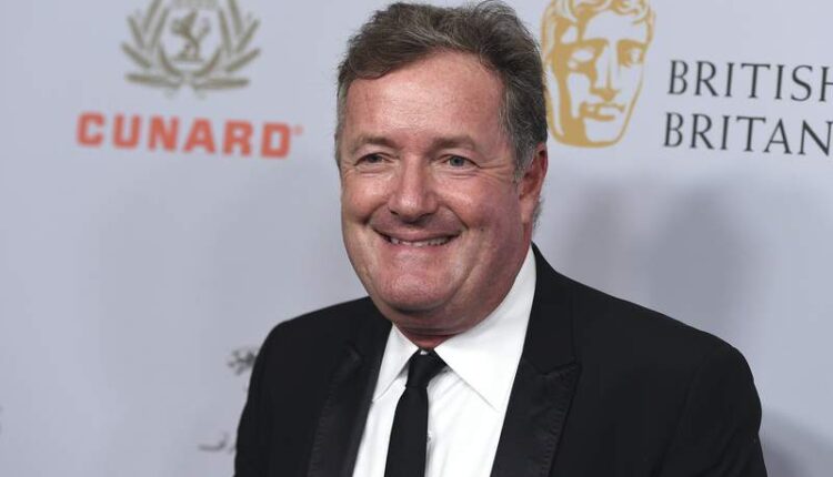 FILE - In this Friday, Oct. 25, 2019 file photo, Piers Morgan arrives at the BAFTA Los Angeles Britannia Awards at the Beverly Hilton Hotel in Beverly Hills, Calif. (Photo by Jordan Strauss/Invision/AP, file)