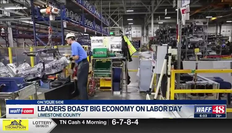 Business leader commends Limestone County's economy on Labor Day

