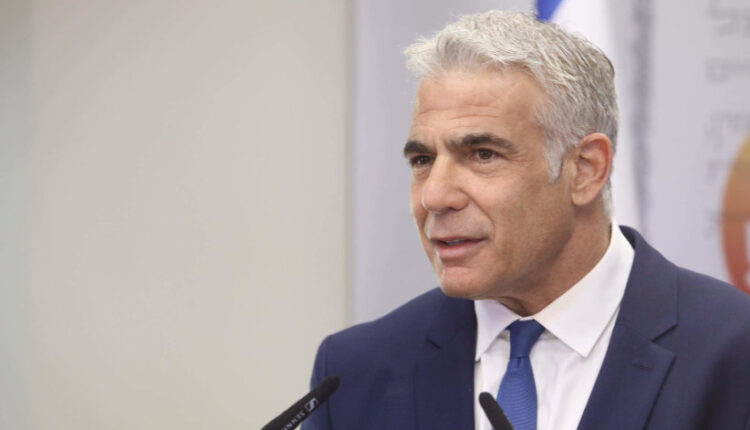 Yair Lapid outlines "Economy for Security" plan for Gaza

