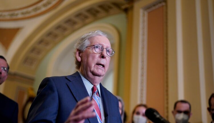 McConnell encroaches on the debt ceiling and risks turmoil for Biden


