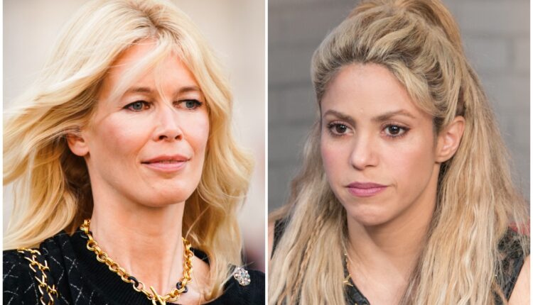 Claudia Schiffer and Shakira