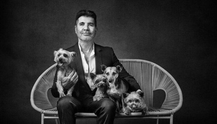 Celebrities pose with their dogs to raise money for charity
