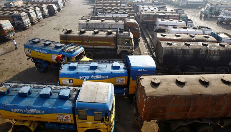 India's government says volatile crude oil prices are worrying the economy

