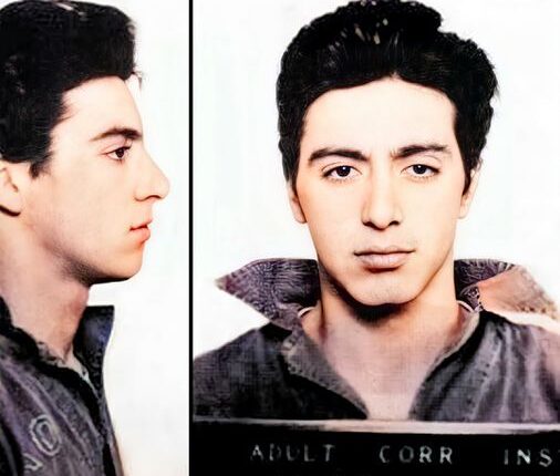 Local photographer colorizes iconic mugshots of celebrities