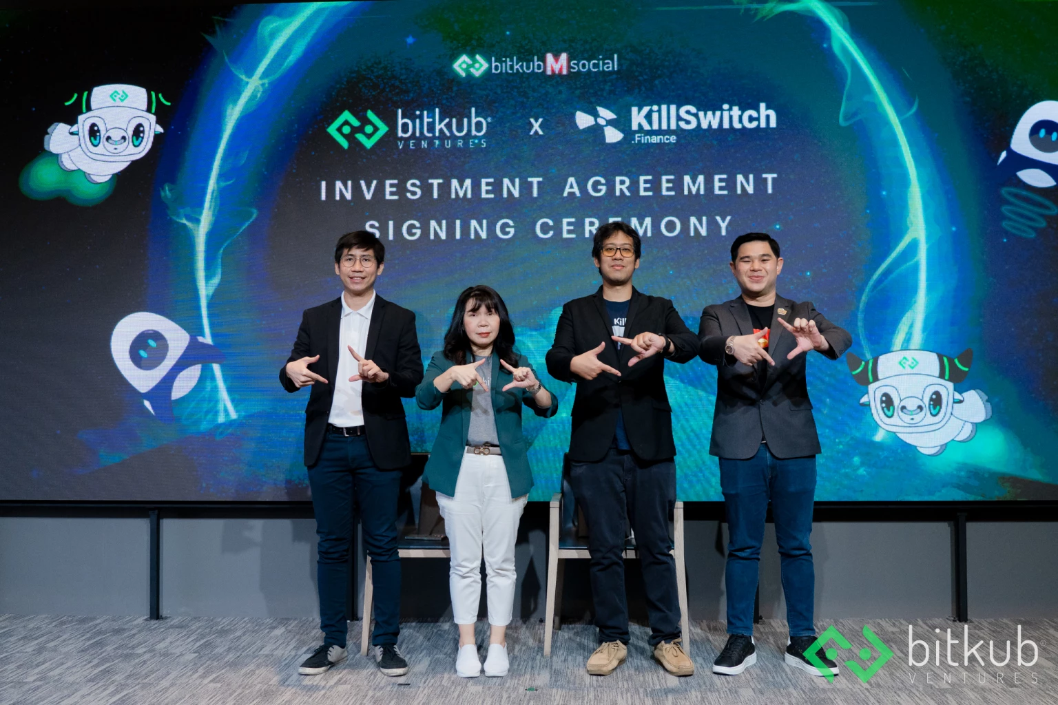 Bitkub Ventures invests in yield farming platform KillSwitch to strengthen Bitkub Chain's ecosystem