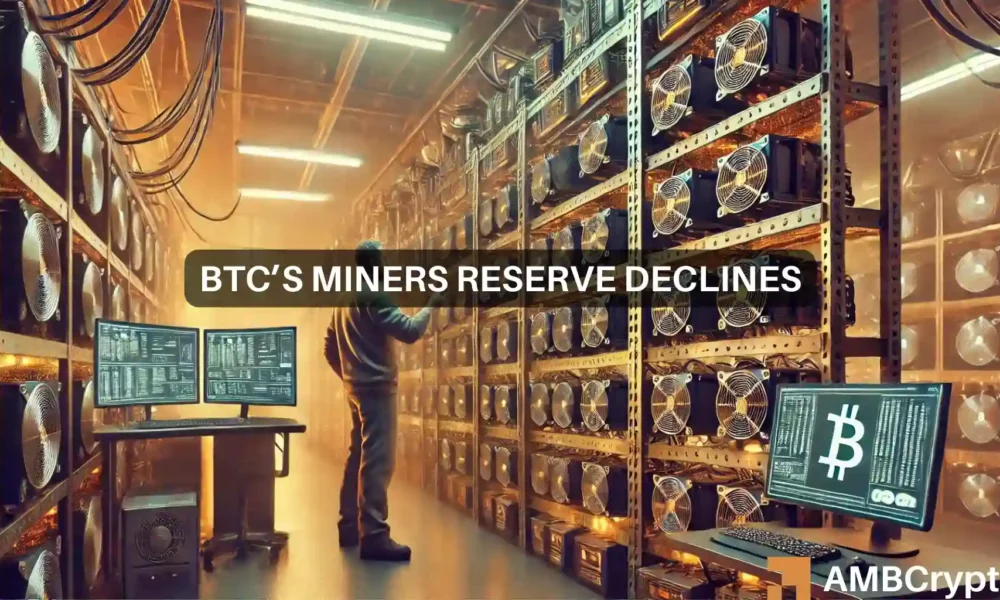 Bitcoin miners see rising share prices as BTC holdings fall