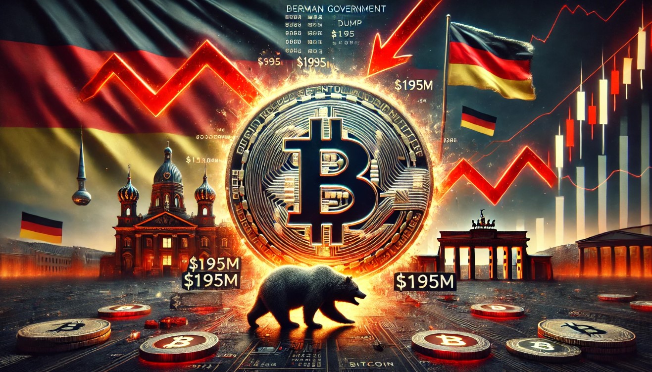 German government’s Bitcoin dump exceeds $195 million, wave of selling continues